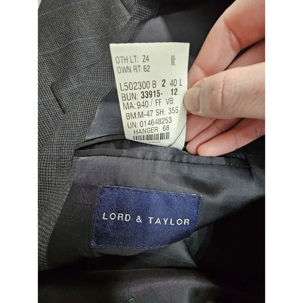 Lauren Ralph Lauren Lord & Taylor Wool/Cashmere Blazer Size 40L‎